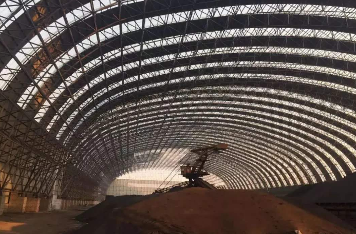衢州概述原料场封闭技术的特点和类型